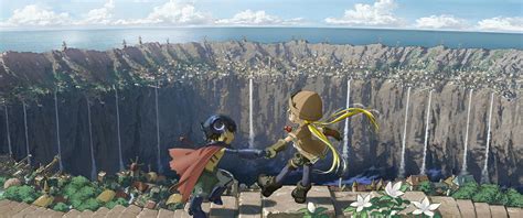 Made in Abyss, ultrawide, anime, landscape.